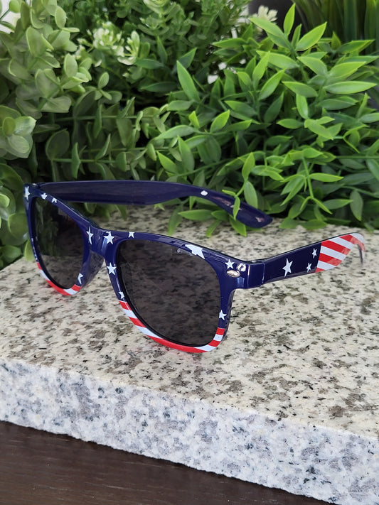 Patriotic USA Flag Sunglasses