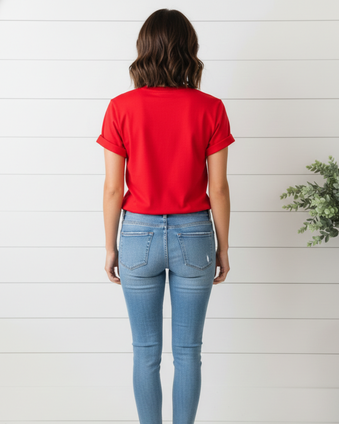 America Est. 1766 Patriotic Graphic Tee – Canvas Red | Kissed Apparel